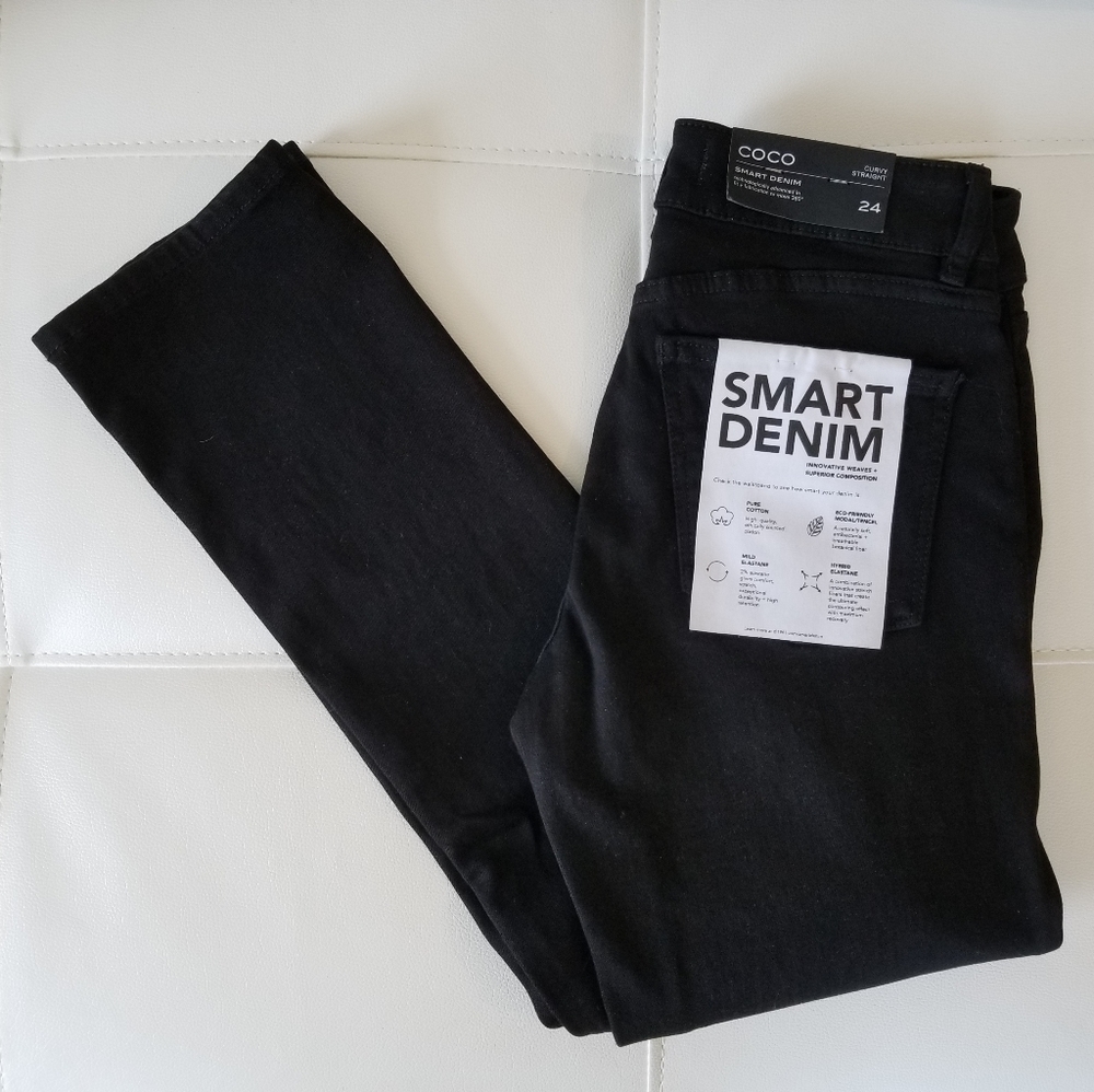 DL1961 Women's Smart Denim Coco Curvy Straight